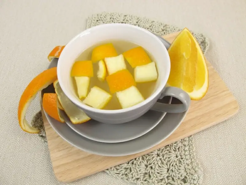 How to Make Orange Peel Tea
